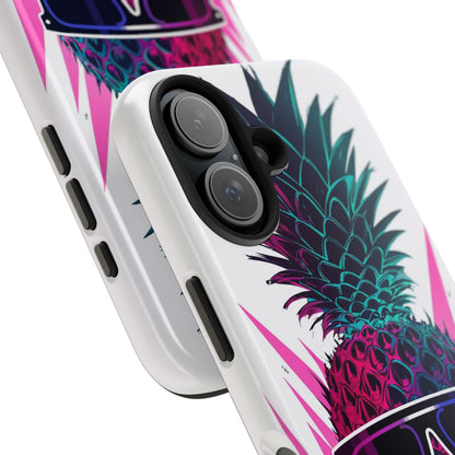 Sunglass Clad Pineapple Funk Tough Phone Case