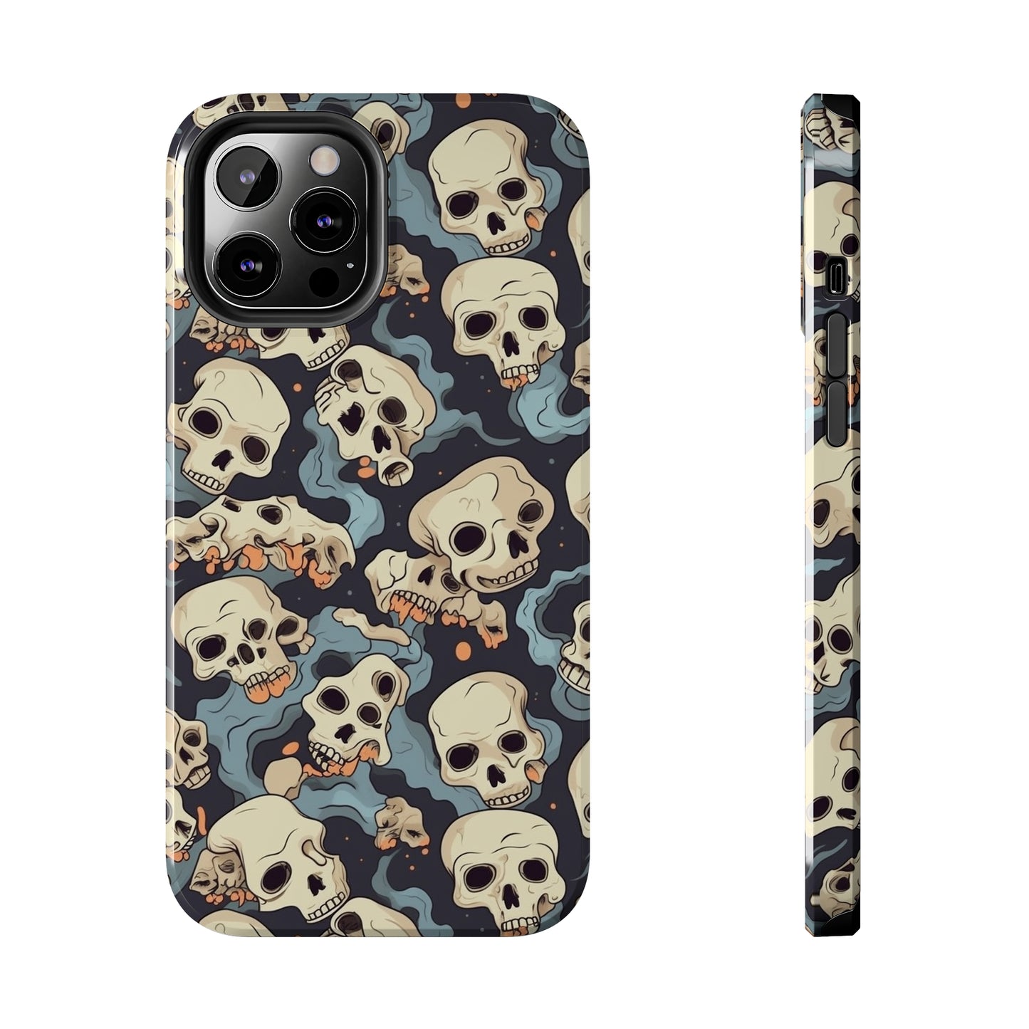 Skull Flow - Deathly Protection - Tough Phone Case