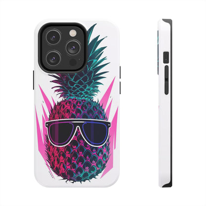 Sunglass Clad Pineapple Funk Tough Phone Case