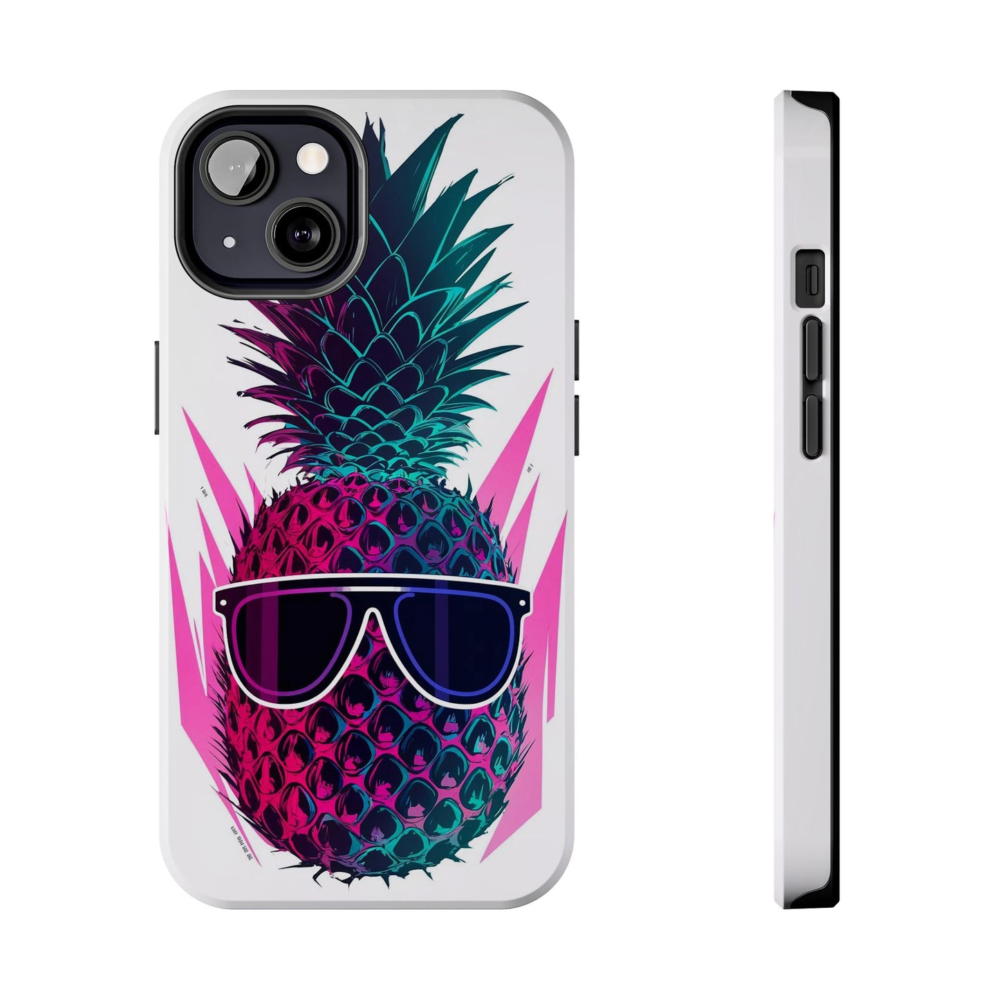 Sunglass Clad Pineapple Funk Tough Phone Case
