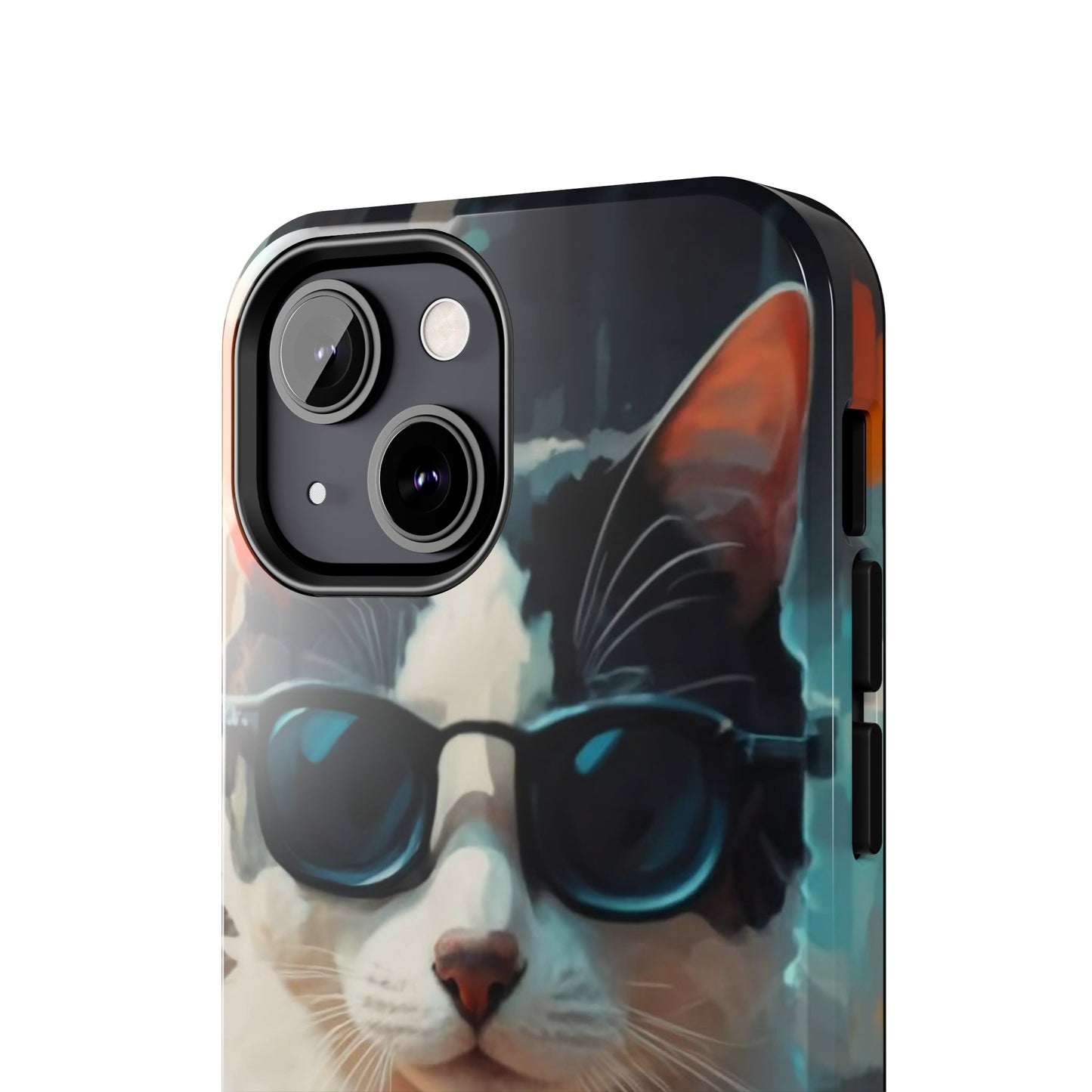 CoolCat Dinner Date Tough Phone Case