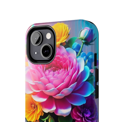 Vibrant Floral Splendor Tough Phone Case