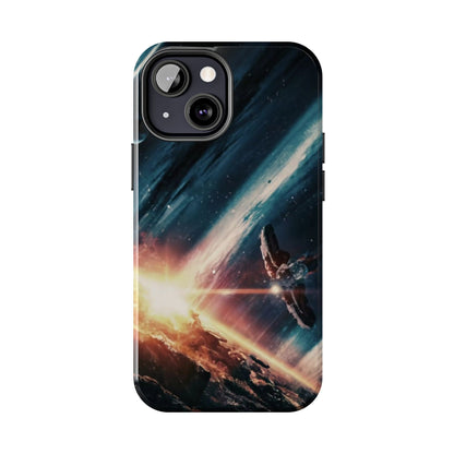 Celestial Voyage Space Scene Tough Phone Case