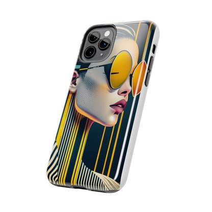 Shinkawa-Inspired Sunglasses Woman Tough Phone Case