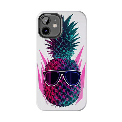 Sunglass Clad Pineapple Funk Tough Phone Case