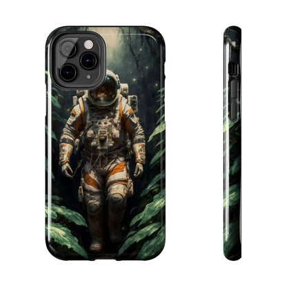 Cosmic Explorer Jungle Trek Tough Phone Case