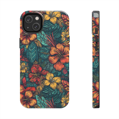 Radiant Frangipani - Hawaiian Tough Phone Case