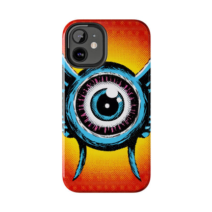 Bursting Vision Winged Eye iPhone Case