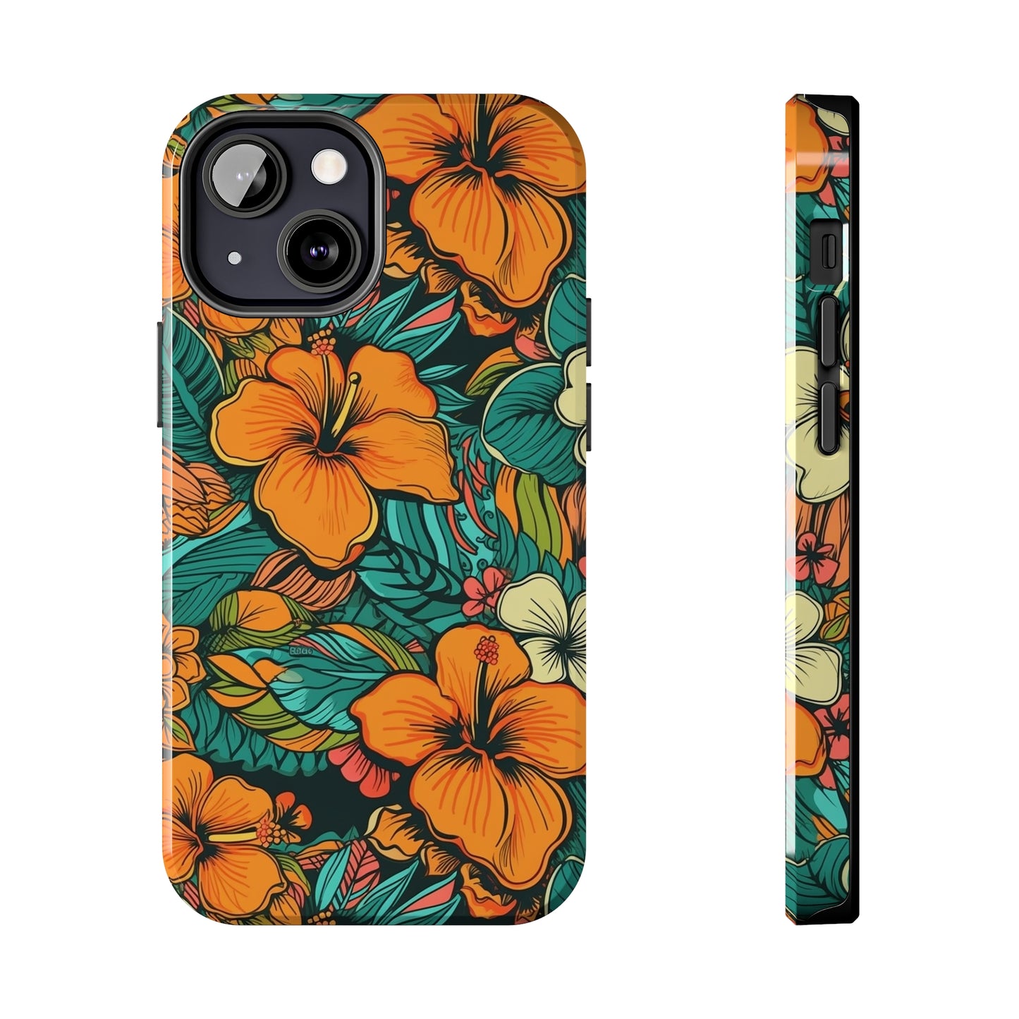 Sunset Tiare - Hawaiian Tough Phone Case