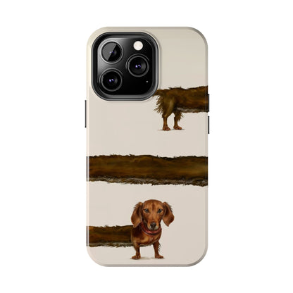 Wraparound Dachshund Long Dog Tough Phone Case