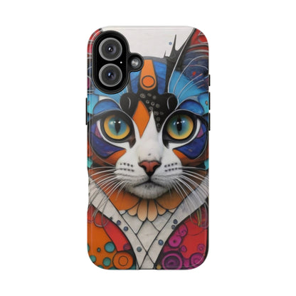 Whimsical Cat Dreamscape Guardian Phone Case