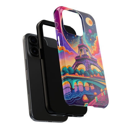 Vibrant Parisian Skyline ArmorGuard Case