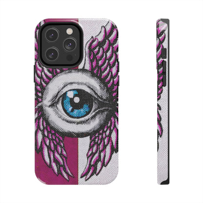 Dual-Tone Winged Eye iPhone Case