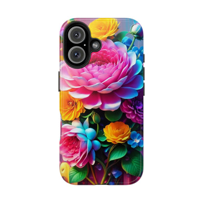 Vibrant Floral Splendor Tough Phone Case