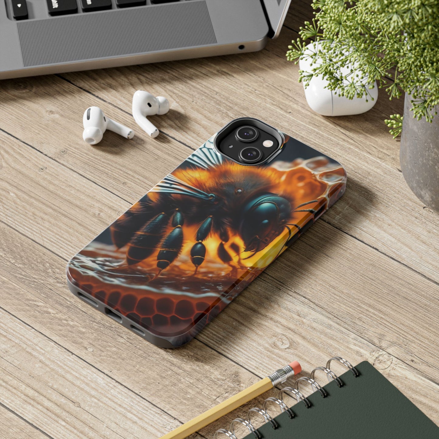 Hyperreal Bee Harvest Tough Phone Case