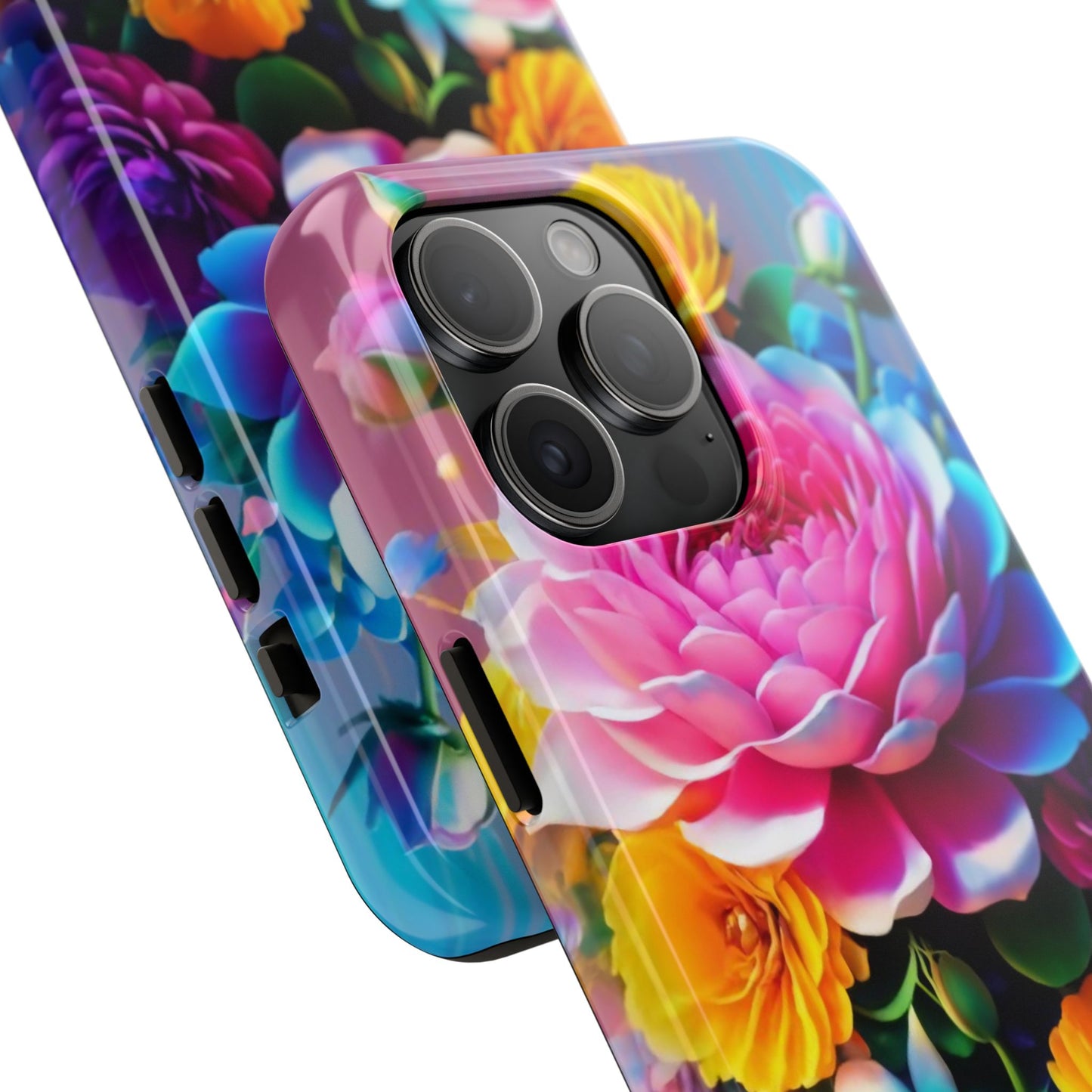 Vibrant Floral Splendor Tough Phone Case