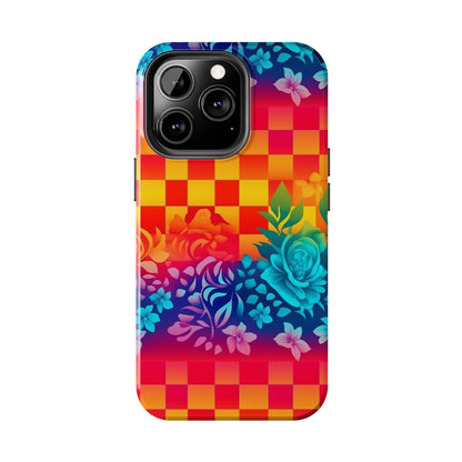 Neon Orchids - Hawaiian Tough Phone Case