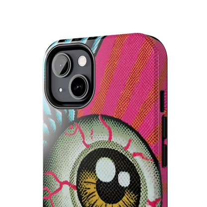 Winged Eye Pop Art Tough iPhone Case