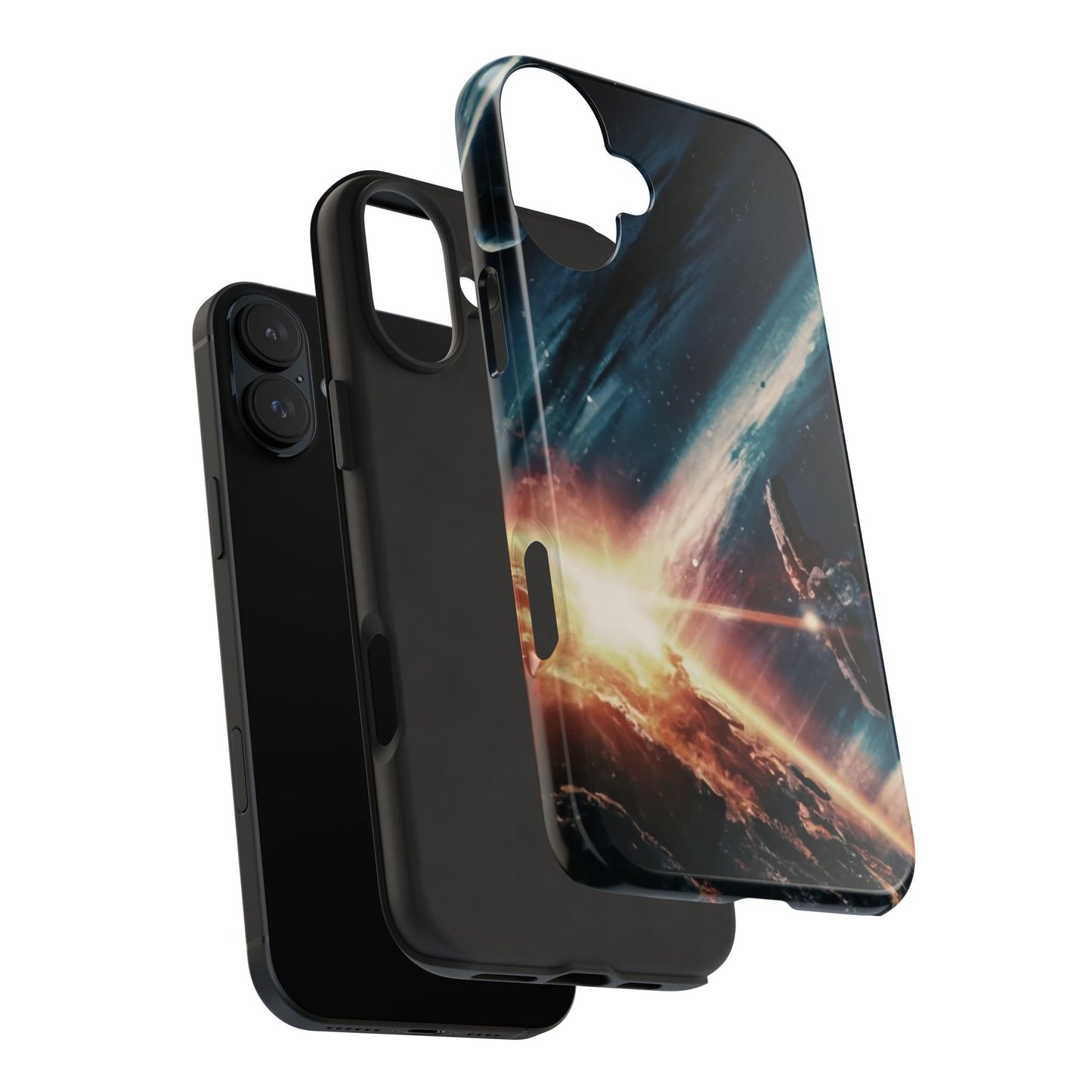 Celestial Voyage Space Scene Tough Phone Case