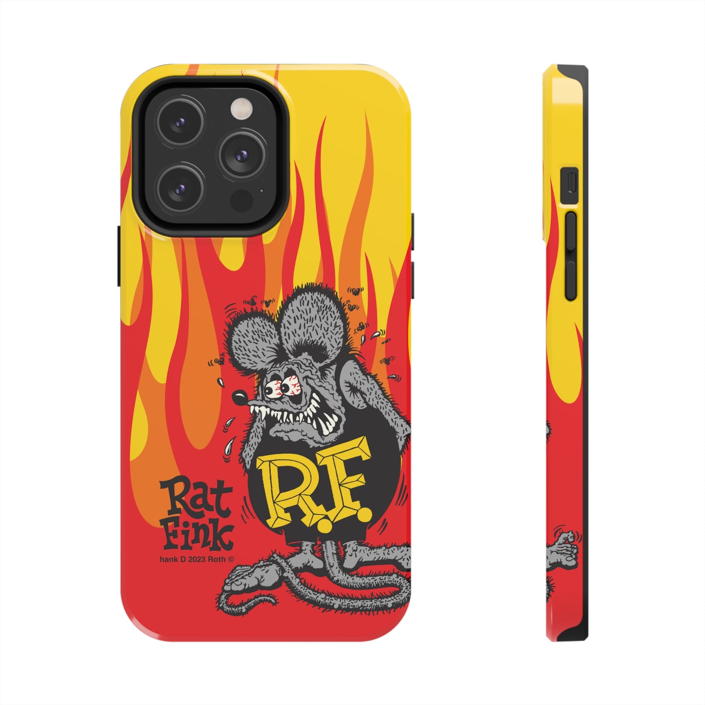 Fink Flames - Red/Yellow - Tough Phone Case