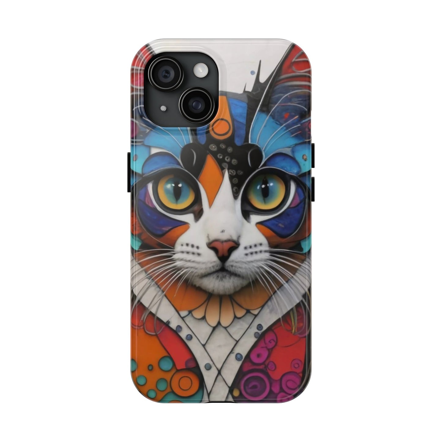 Whimsical Cat Dreamscape Guardian Phone Case