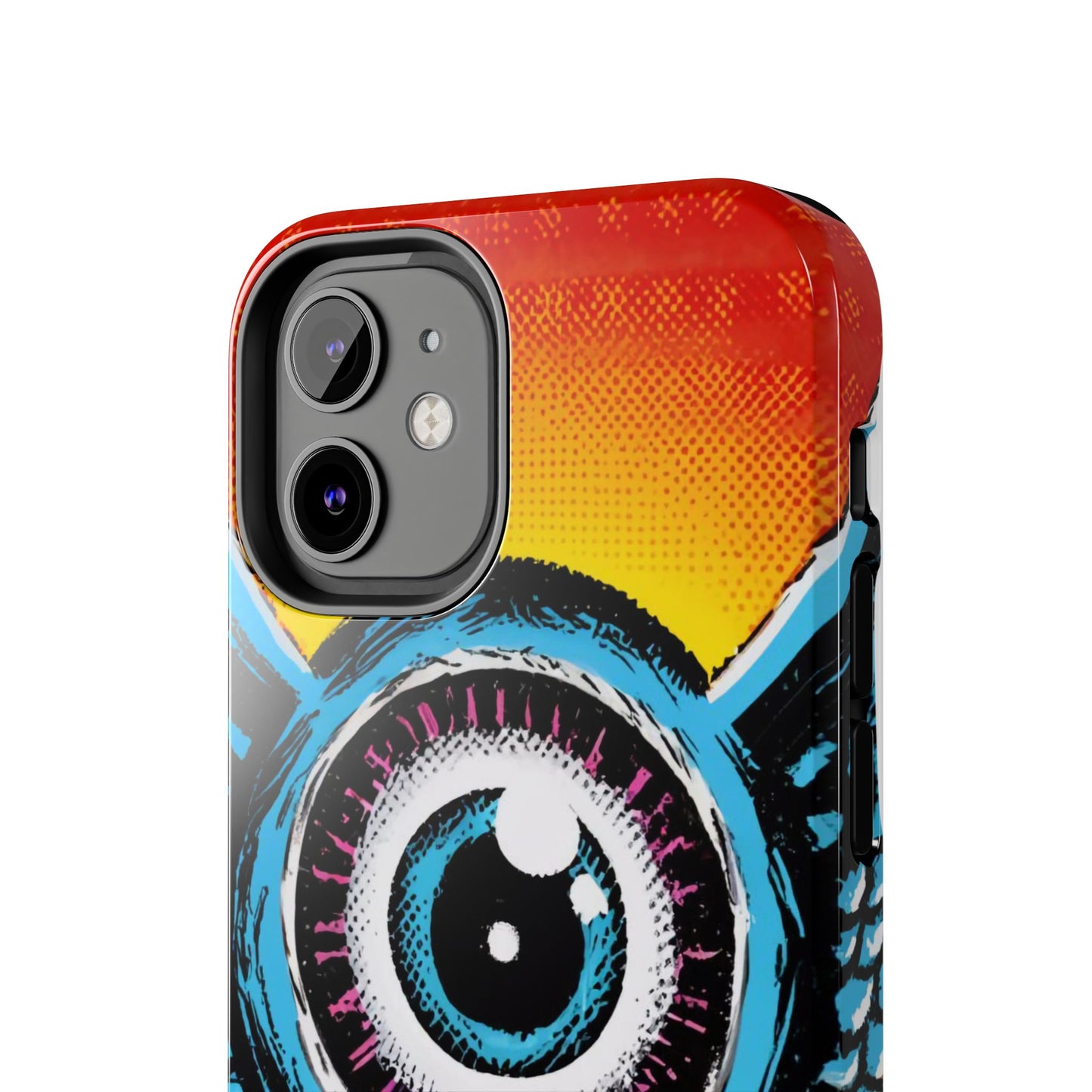 Bursting Vision Winged Eye iPhone Case