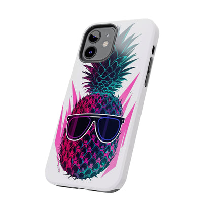 Sunglass Clad Pineapple Funk Tough Phone Case