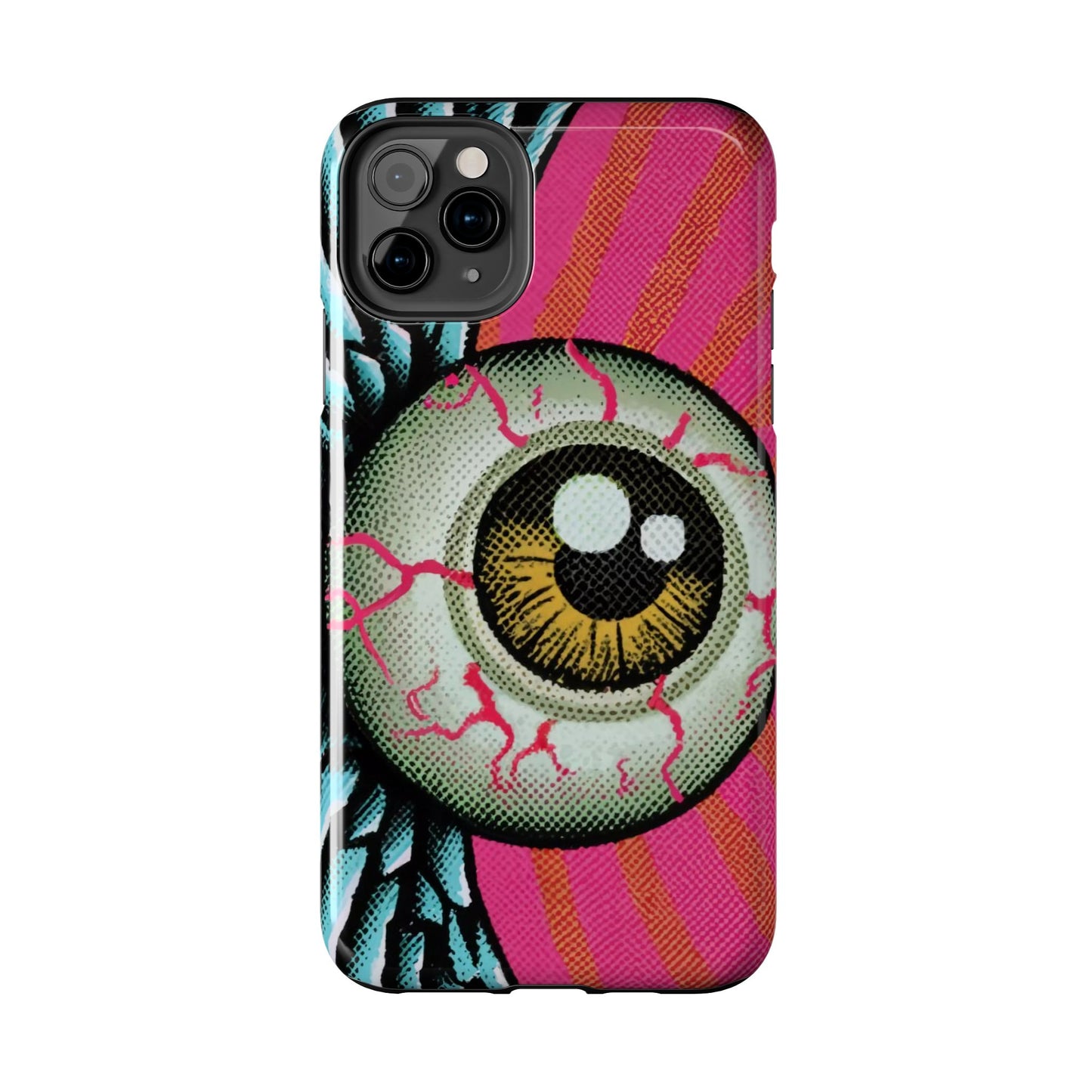 Winged Eye Pop Art Tough iPhone Case