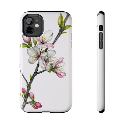 Minimalist Blossom Branch Tough Phone Case