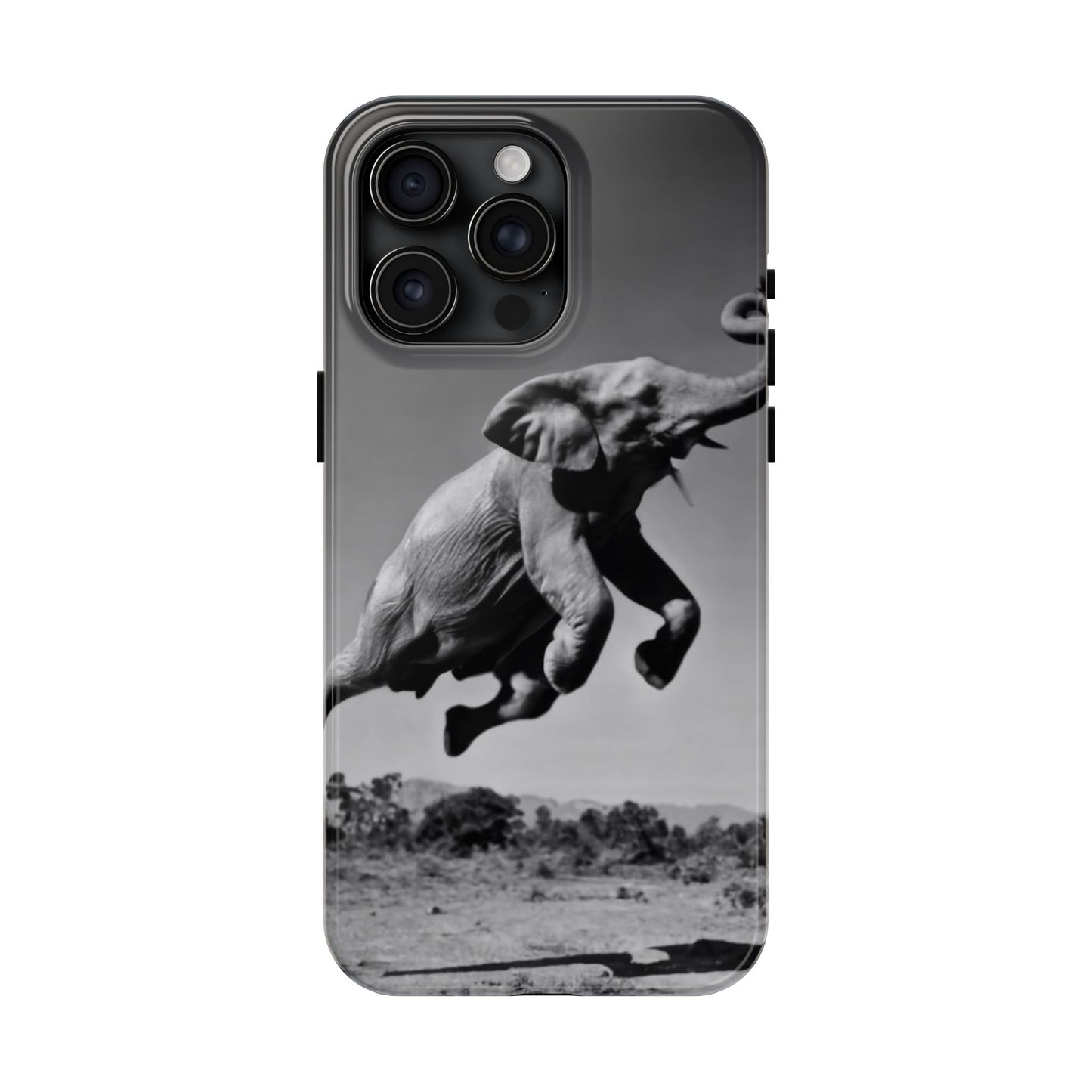 Majestic Elephant Leap Tough Phone Case