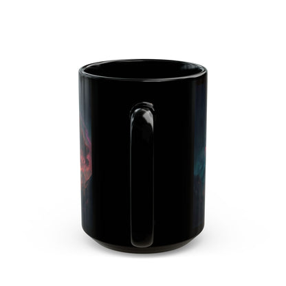 Crimson Blossom Planet Mug