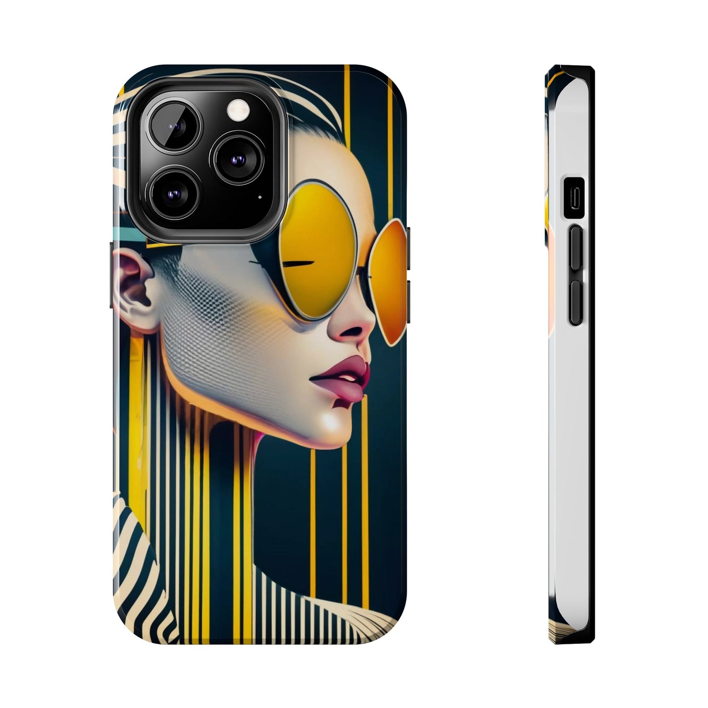 Shinkawa-Inspired Sunglasses Woman Tough Phone Case