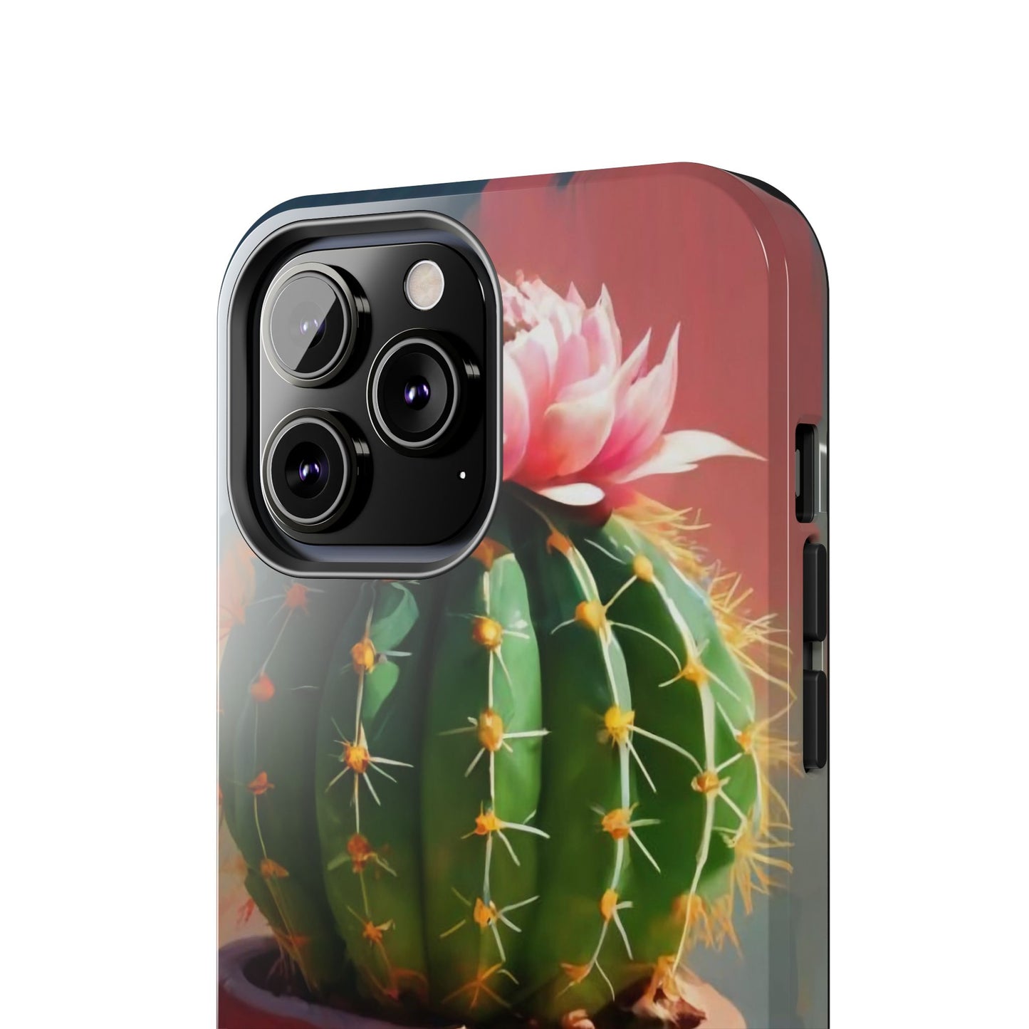 DesertBloom Terracotta Cactus Tough Phone Case