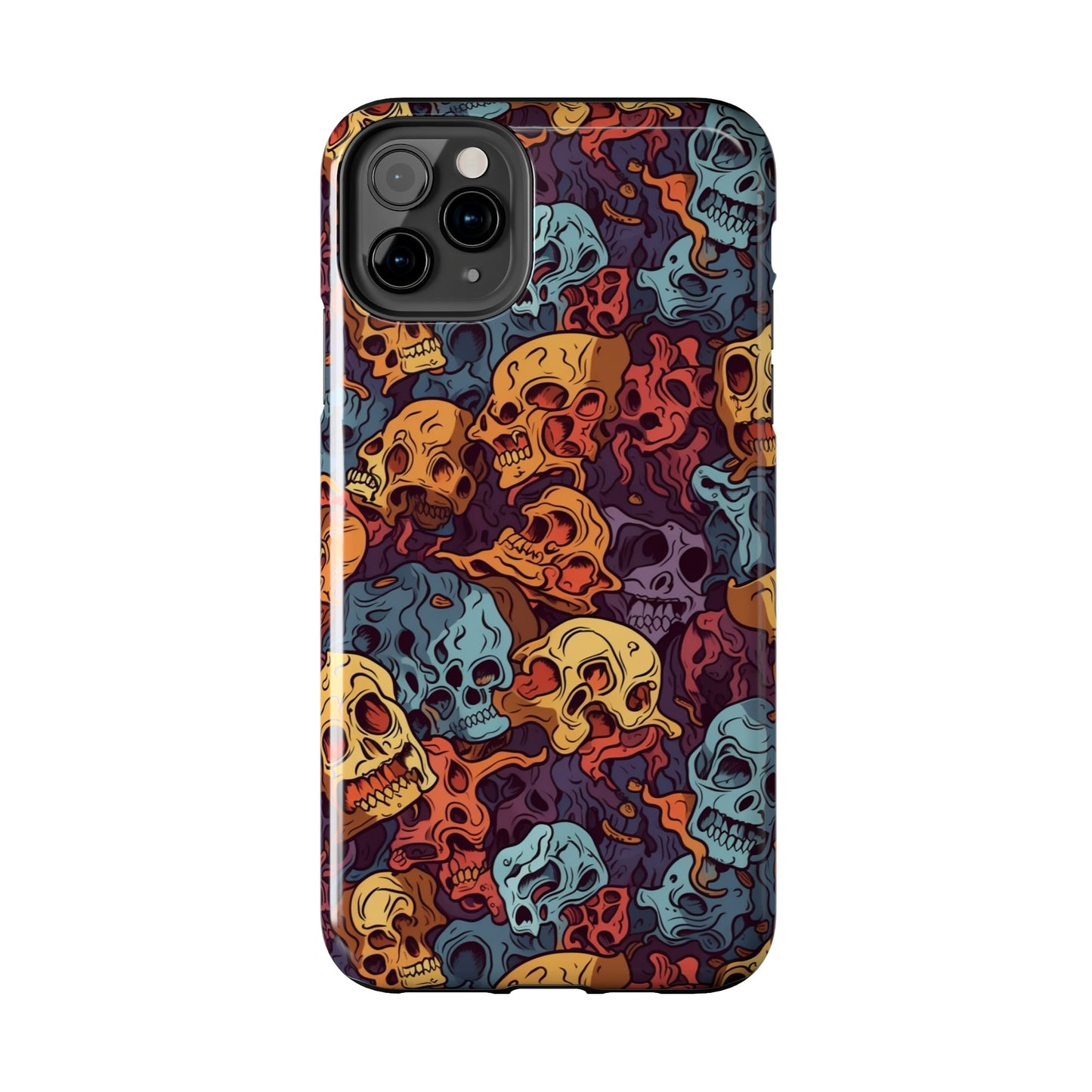 Skeletal Flow - Deathly Protection - Tough Phone Case