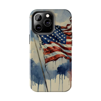 Tattered Glory American Flag Tough Phone Case