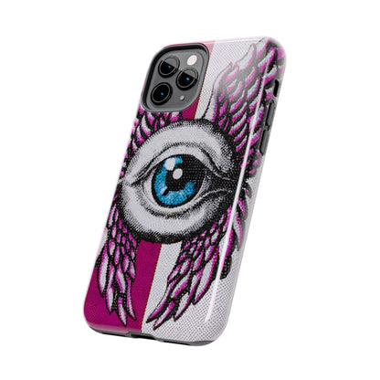 Dual-Tone Winged Eye iPhone Case