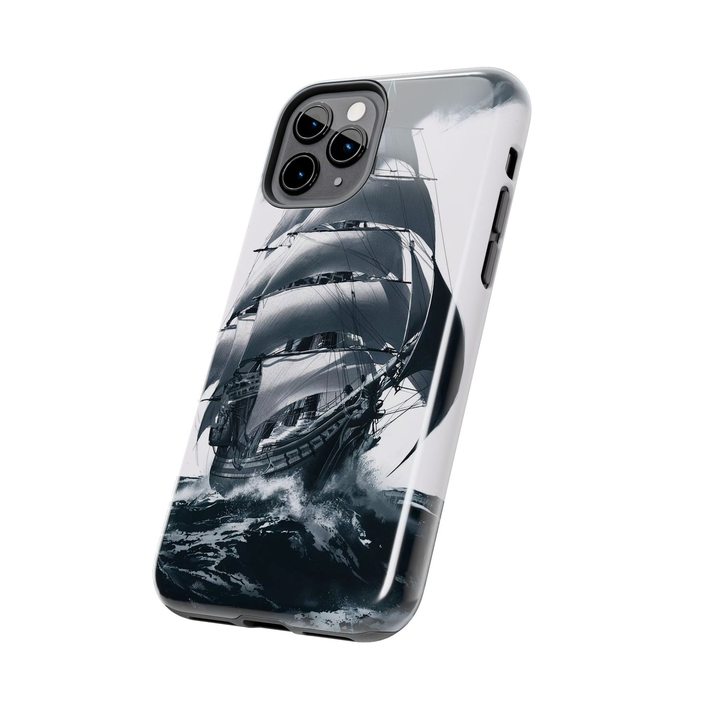 Tempest Voyage Pirate Ship Tough Phone Case