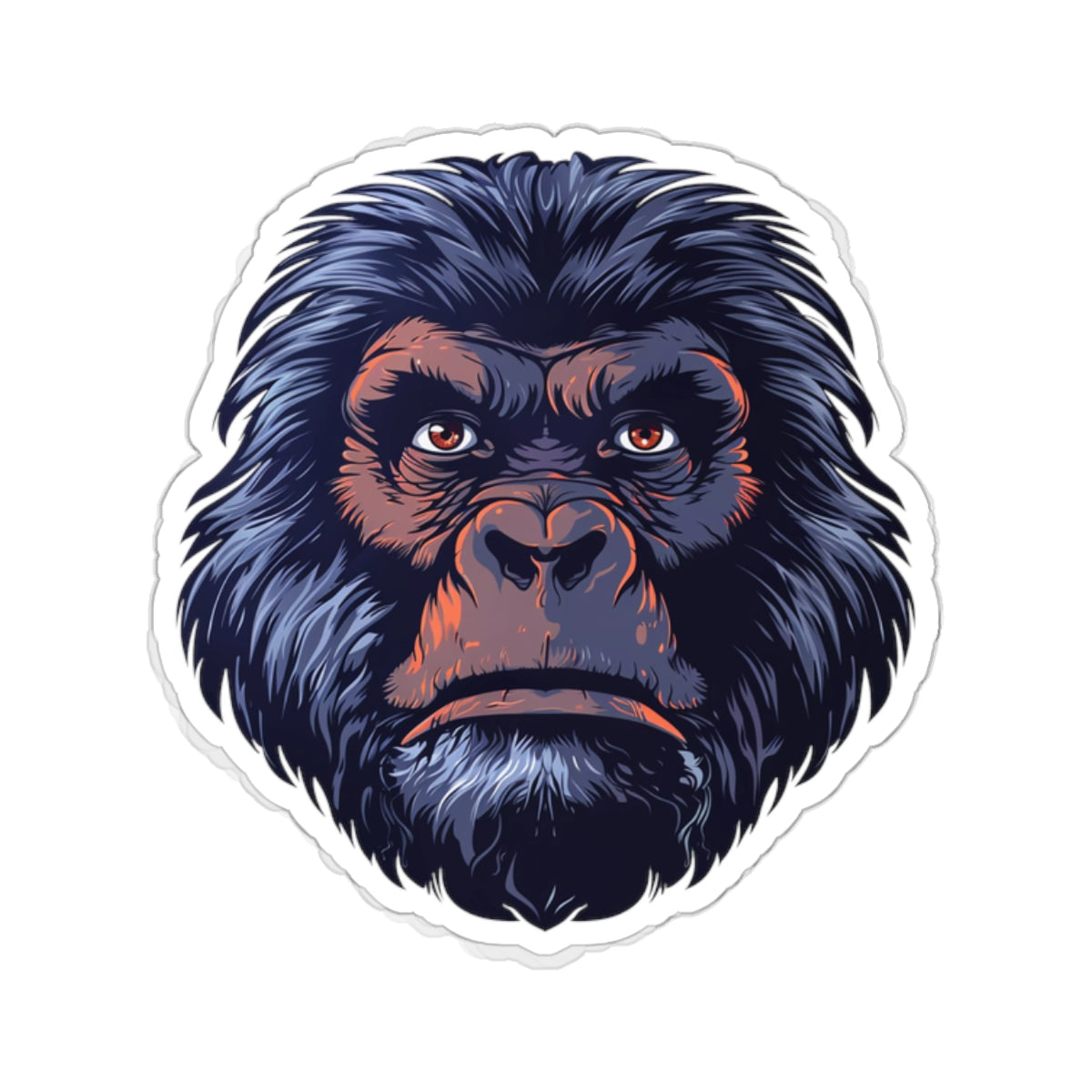 Enigmatic Sasquatch Vinyl Sticker