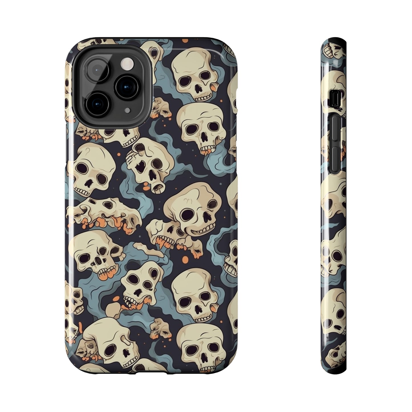 Skull Flow - Deathly Protection - Tough Phone Case