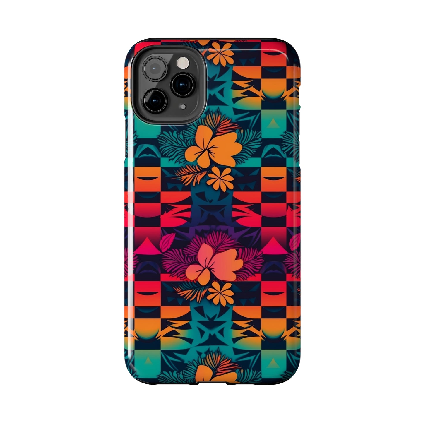 Electric Plumeria - Hawaiian Tough Phone Case