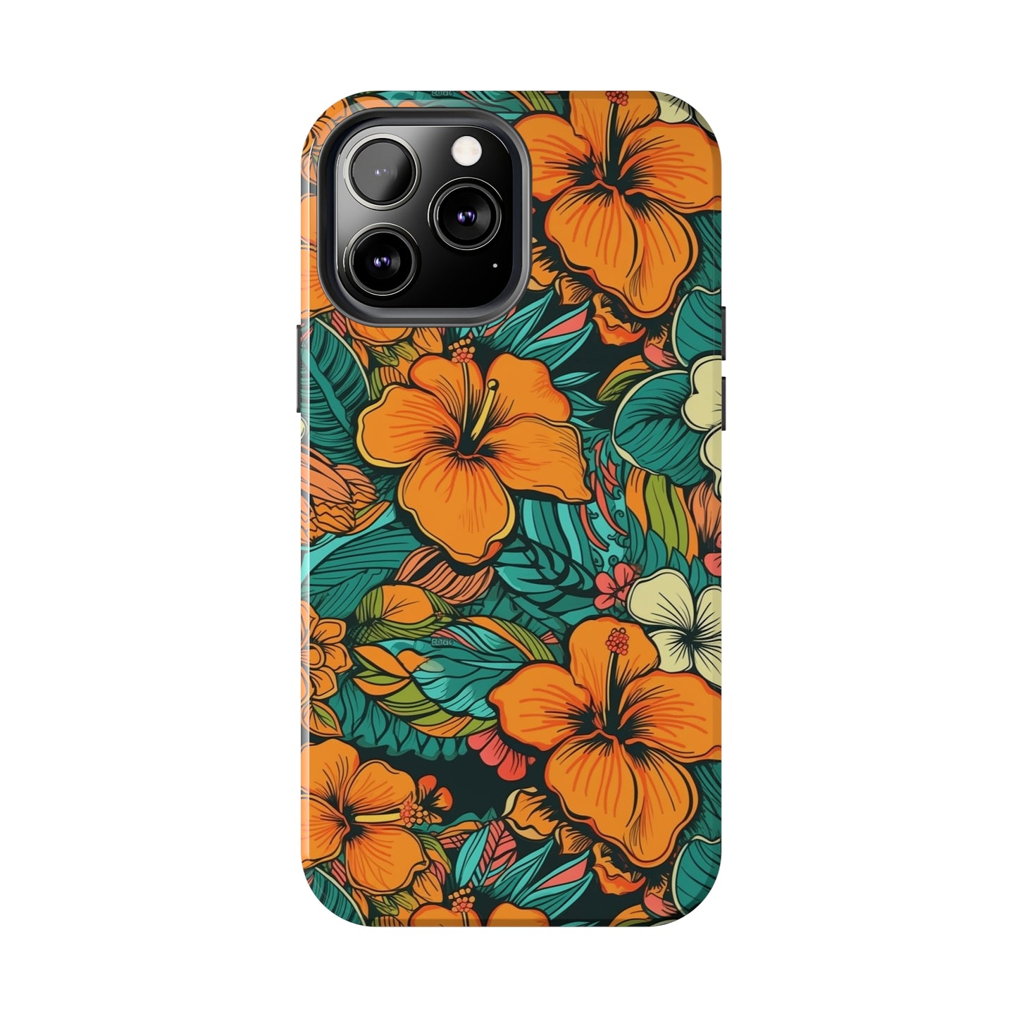 Sunset Tiare - Hawaiian Tough Phone Case