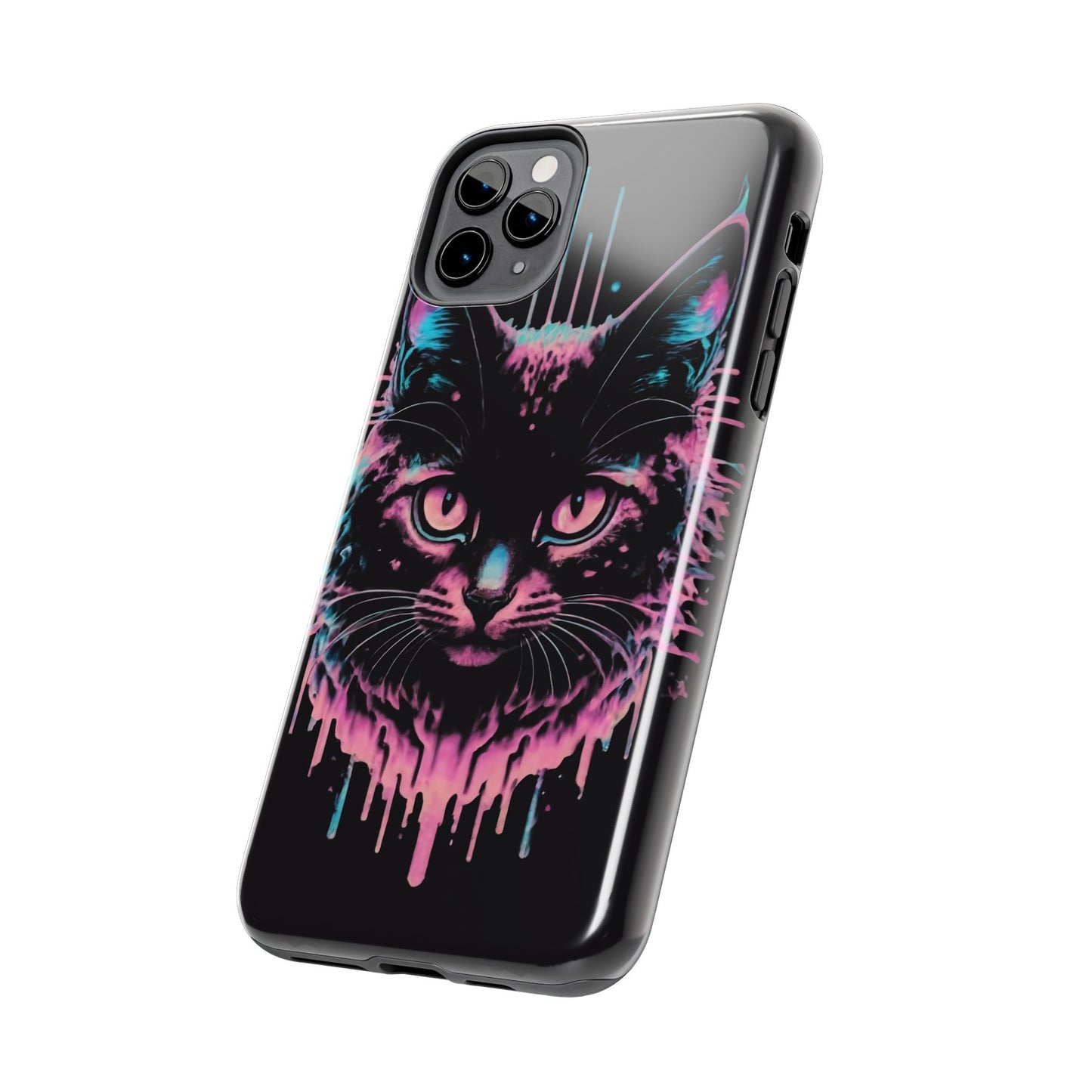 Ethereal Feline Guardian Case