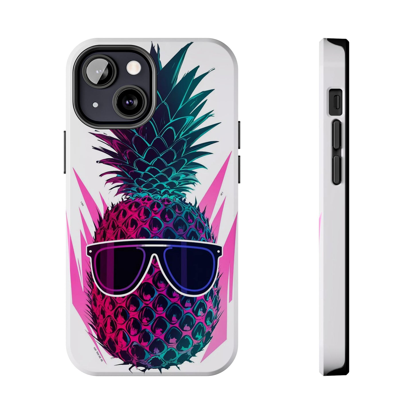 Sunglass Clad Pineapple Funk Tough Phone Case