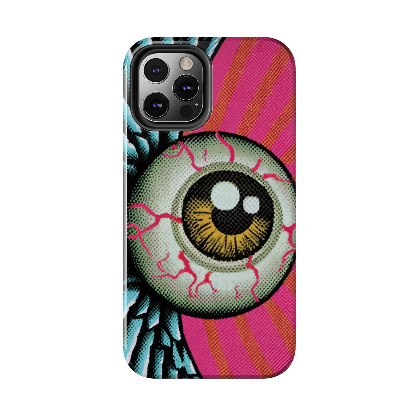 Winged Eye Pop Art Tough iPhone Case