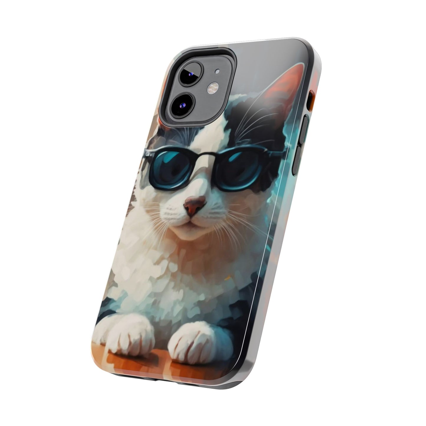 CoolCat Dinner Date Tough Phone Case