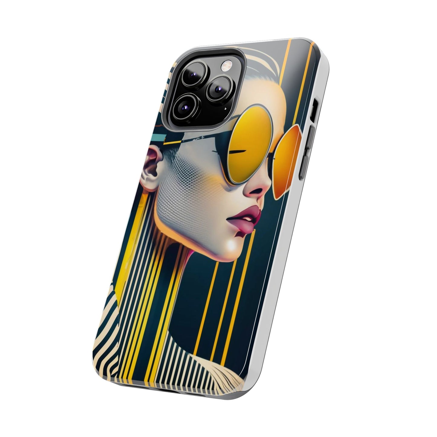 Shinkawa-Inspired Sunglasses Woman Tough Phone Case