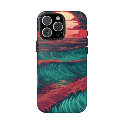 Sunset Waves ToughShield Case