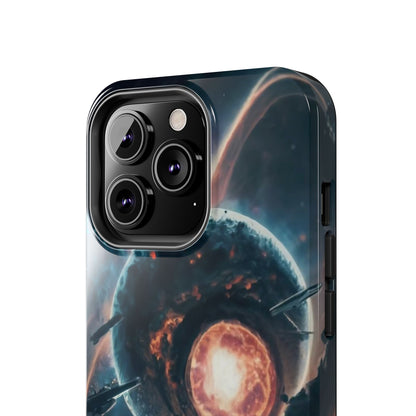 Cosmic Implosion Planet Tough Phone Case