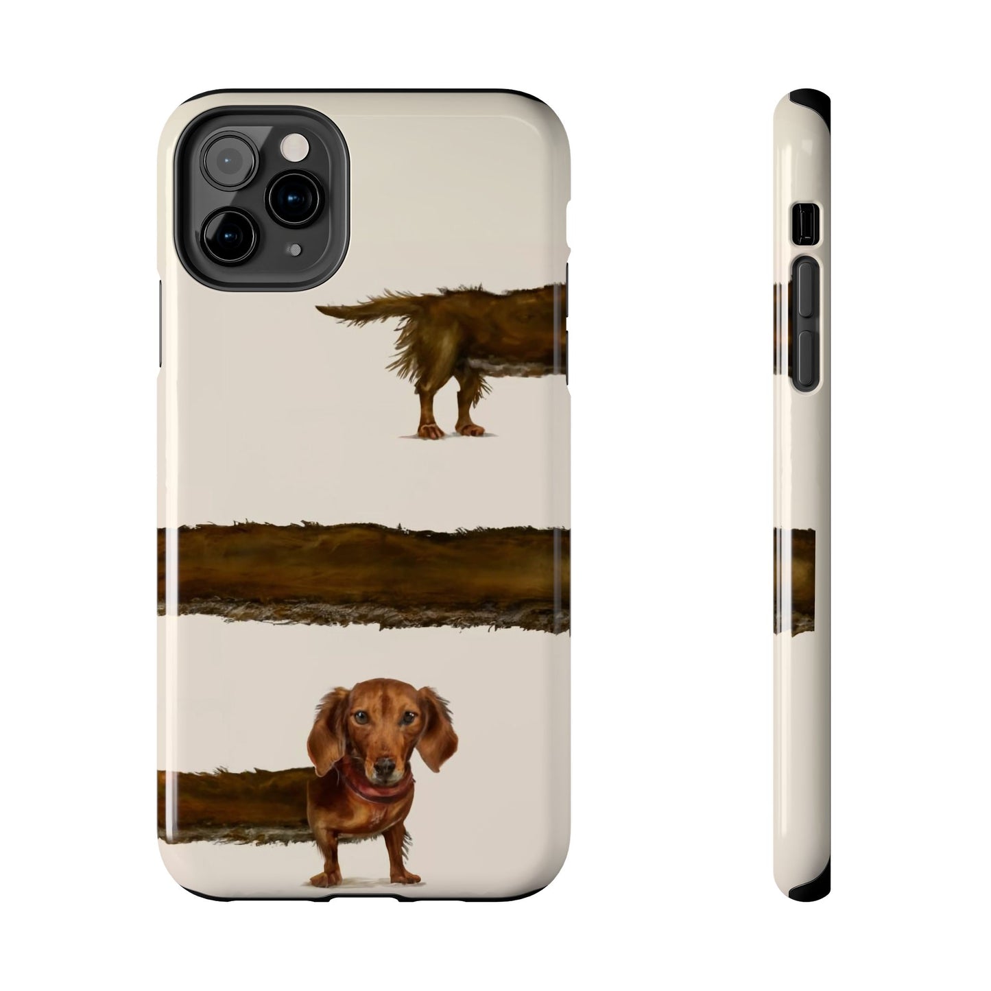 Wraparound Dachshund Long Dog Tough Phone Case