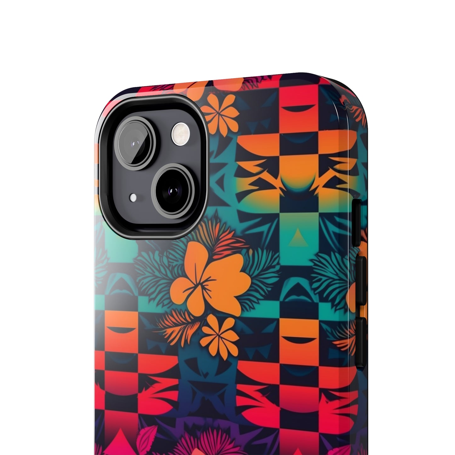 Electric Plumeria - Hawaiian Tough Phone Case